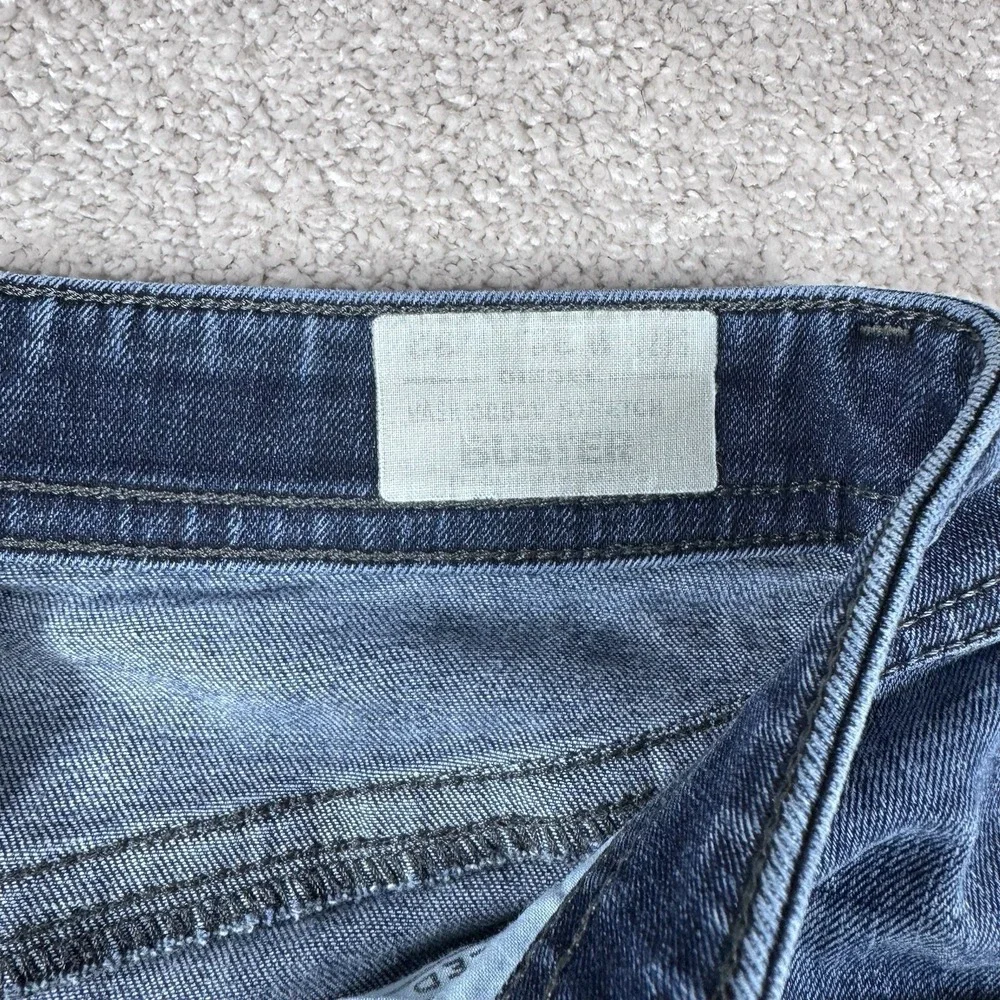Diesel Jeans Men 32x32 Blue Buster Regular Slim Tapered Stretch Destroyed‎ Y2K